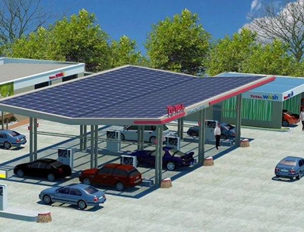 SOLAR POWERED SERVICE STATION AT ONIGBAGBO